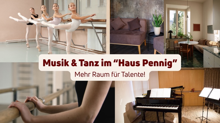 Musik &amp;amp; Tanz im &amp;quot;Haus Pennig&amp;quot; - mehr Raum für Talente!