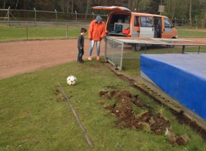 Hoch springen - sicher landen!