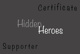 Certificate &quot;Hidden Heroes Supporter&quot;