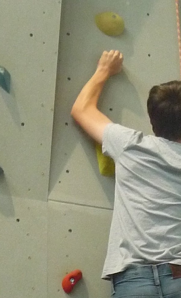 Eine Kletterwand für den Turnverein Uhingen