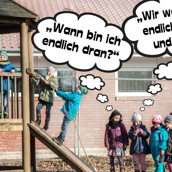 Klettergerüst für die Wurzelzwerge