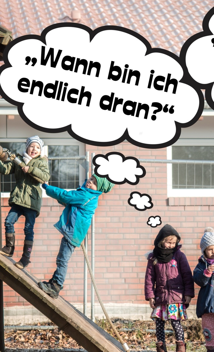 Klettergerüst für die Wurzelzwerge