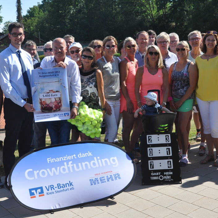 Ballmaschine für den Tennisverein