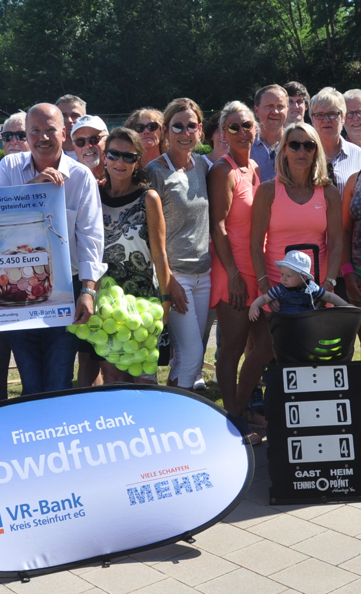 Ballmaschine für den Tennisverein