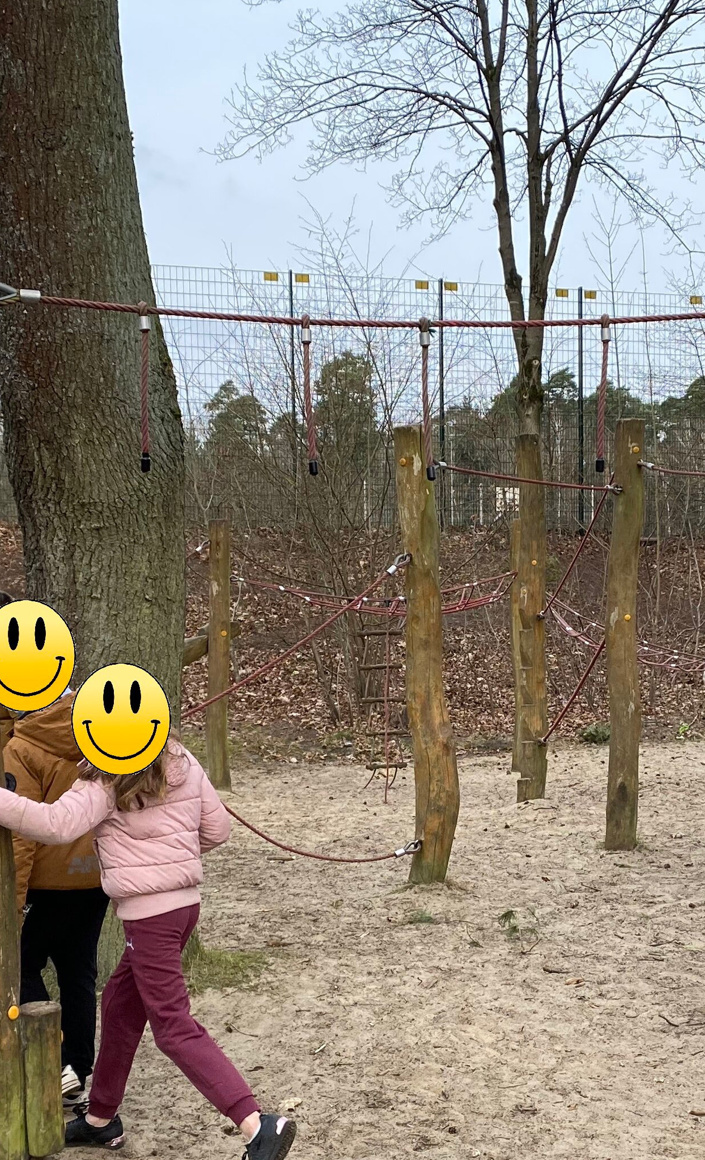 Erweiterung des Niedrigseilklettergartens der OBS Soltau