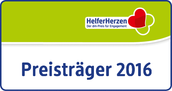Partnerbild - Initiative "HelferHerzen - Der dm-Preis für Engagement"