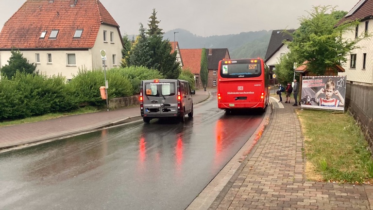 Geschwindigkeitstafel für die Gemeinde Brevörde/Grave