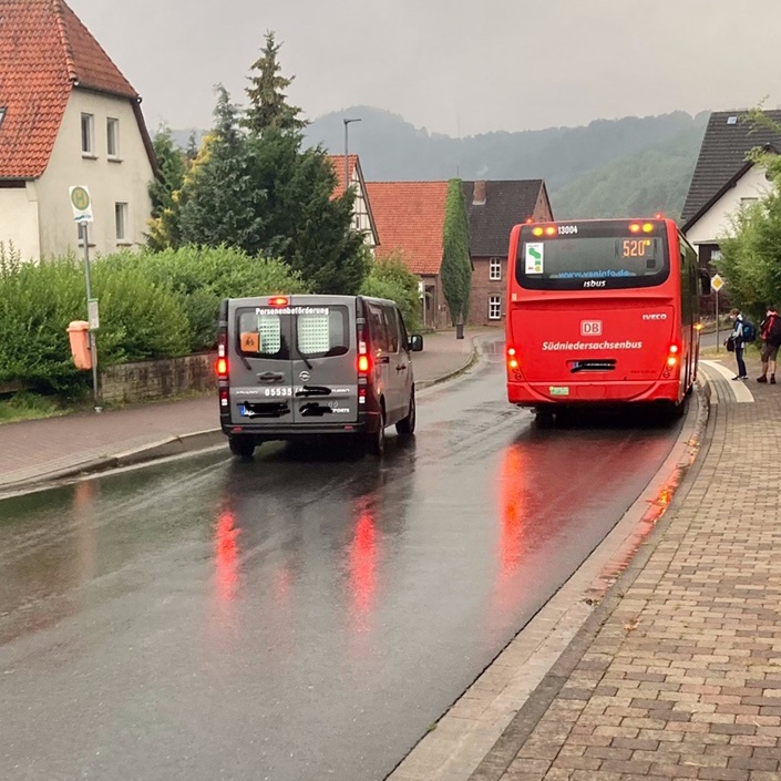Geschwindigkeitstafel für die Gemeinde Brevörde/Grave