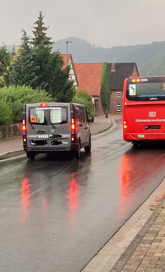 Geschwindigkeitstafel für die Gemeinde Brevörde/Grave