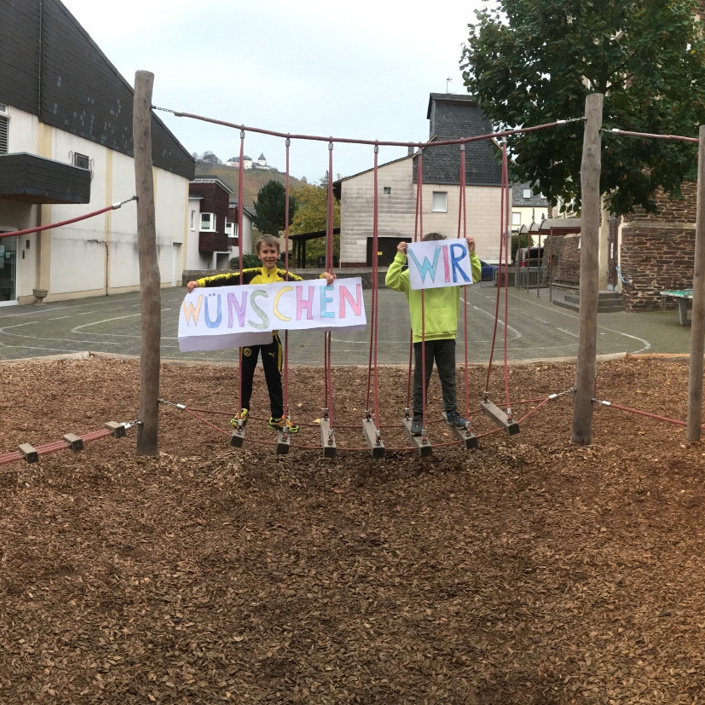 Kletterseilgarten für die Grundschule Reil