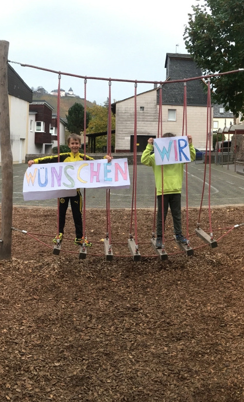 Kletterseilgarten für die Grundschule Reil