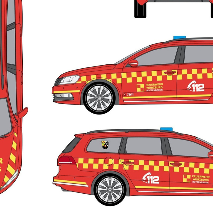 Warnmarkierung und neue Reifen für HvO-Fahrzeug FF Rottenbauer
