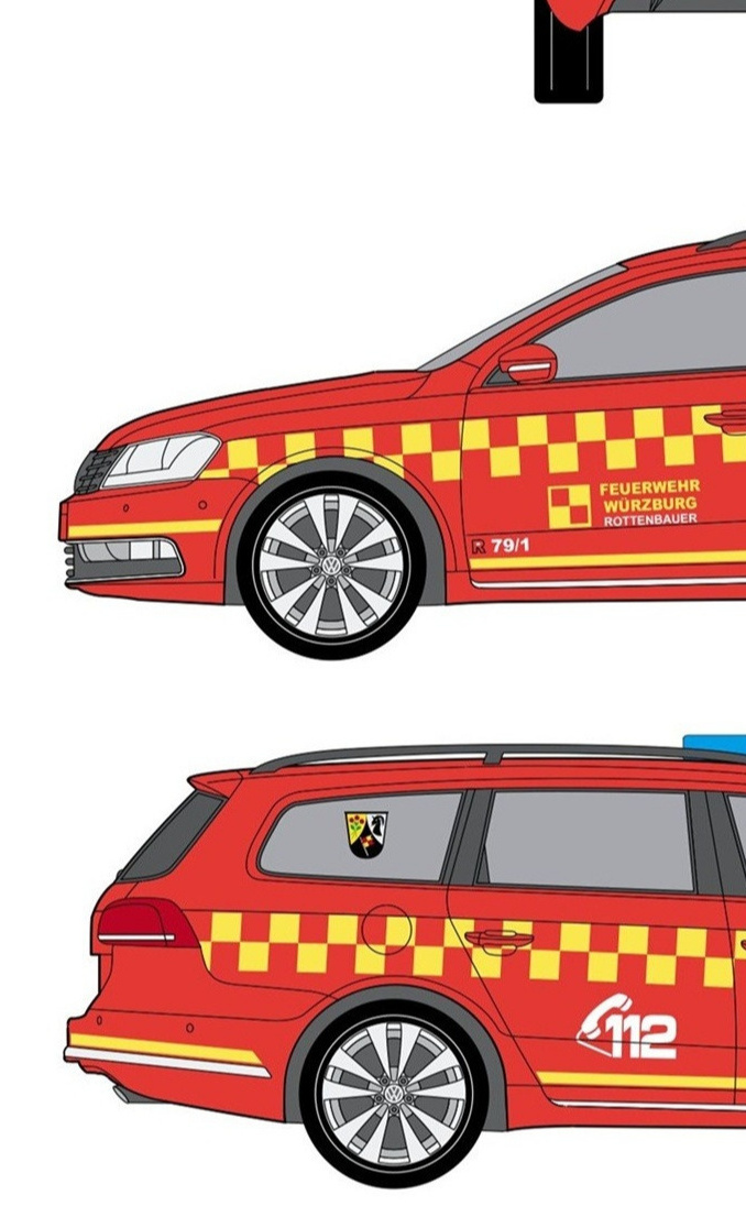 Warnmarkierung und neue Reifen für HvO-Fahrzeug FF Rottenbauer
