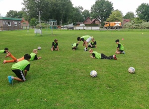 Teamfindung im eigenen Fußball-Camp