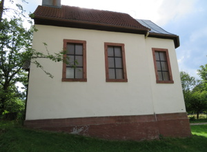 Außensanierung Kreuzkapelle Wiesen