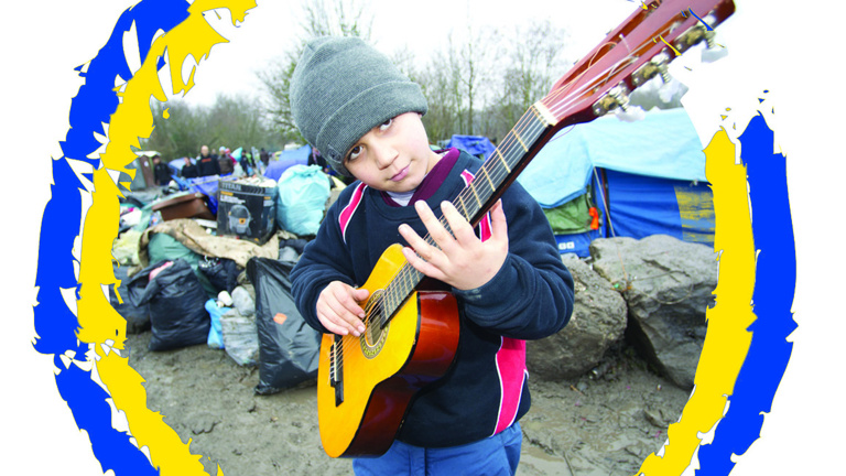 Musikunterricht für geflüchtete Kinder