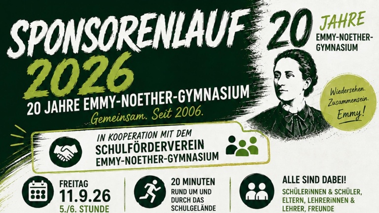 Sponsorenlauf 2026 - 20 Jahre Emmy