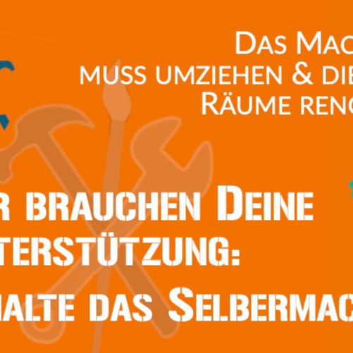 Rettung des MachWerk eV -  der AtelierWerkstatt in München Neuhausen