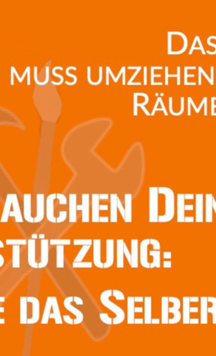 Rettung des MachWerk eV -  der AtelierWerkstatt in München Neuhausen