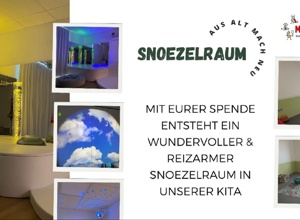 Ruheoase für die KiTa MixMax – Helft uns beim Snoezelraum