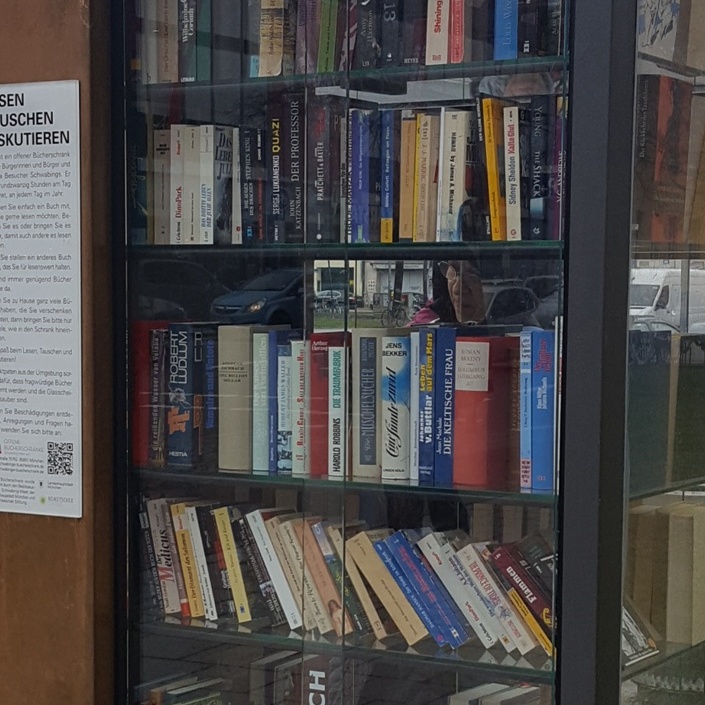 Offener Bücherschrank Berg am Laim