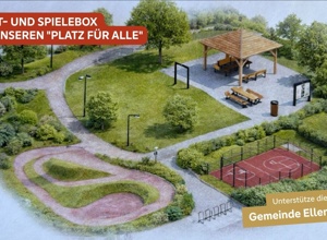Sport- und Spielebox für unseren "Platz für Alle"