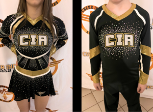 Uniformen für die Abteilung Cheersport