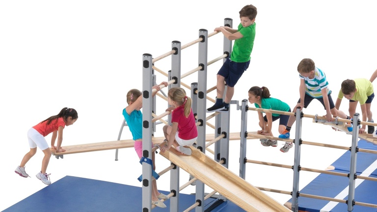 Sprossenwand für unsere Kinderturnen-Abteilung
