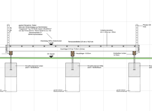 Neubau einer Außenterrasse für die Volleyball-Beachanlage des RSV