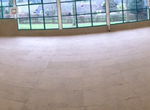 Schutzboden für die Turnhalle Wipperfeld