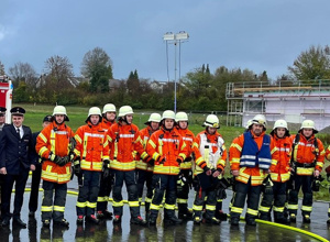 Anschaffung einer Fahne für die Feuerwehr Bergatreute