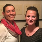Theresia Witt und Nadine Richter, Mitglied im Elternbeirat