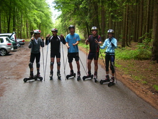 Persönliches Rollskitraining mit dem SRC-Team