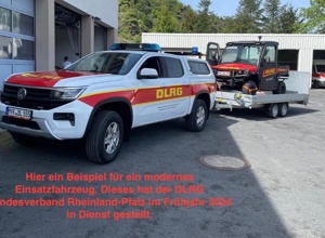 Neues Einsatzfahrzeug für die DLRG Oppenheim