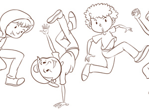 Tumblinger Tanzprojektwoche "Wir bewegen Schule"