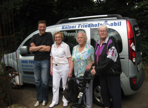 Friedhofsmobil für Senioren