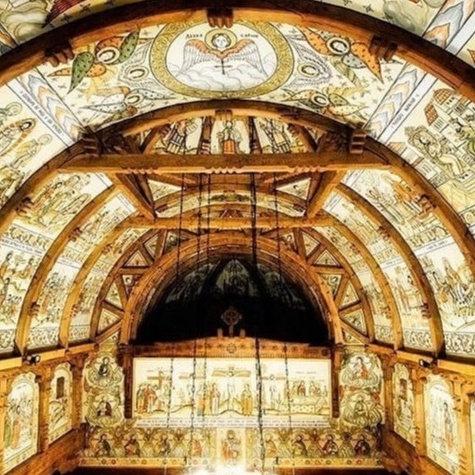 Malerei der Bonner Holzkirche
