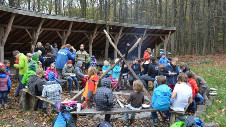 WildnisCamp-Überdachung