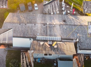 Neues Dach für das Sportheim des TSV Hagelloch