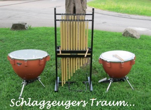 Anschaffung von Röhrenglocken und Kesselpauken