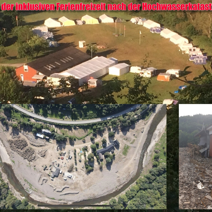 Wiederaufbau der inklusiven DJK Ferienfreizeit in Hönningen/ Ahr