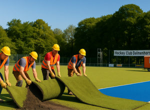 Video - Hockeyclub Delmenhorst : Modernisierung Kunstrasen und  Flutlicht