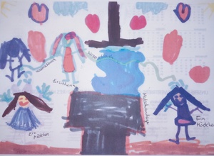 Matschanlage für die evangelische Kindertagesstätte