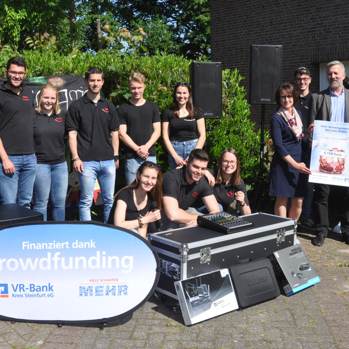 Neue Musikanlage für unser Ferienlager