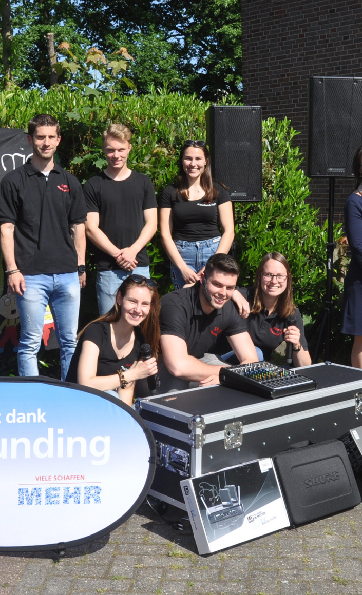 Neue Musikanlage für unser Ferienlager