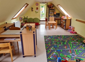 Ein gemütlicher Teppich für unser Spielzimmer