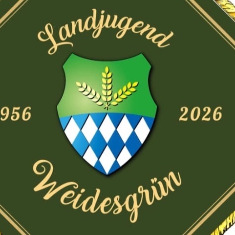 Vereinsfahne Landjugend Weidesgrün