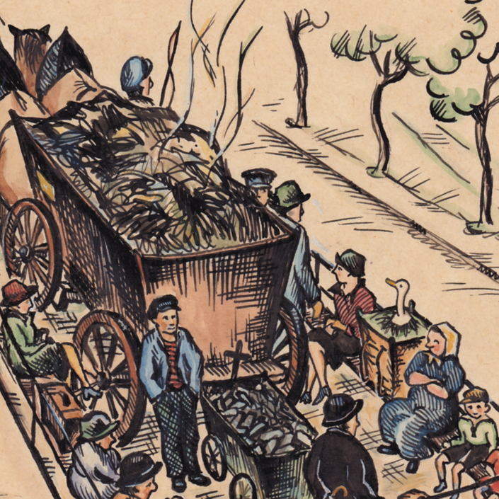 Schwellen- Gleis- Wagen