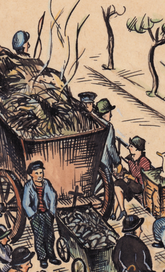 Schwellen- Gleis- Wagen