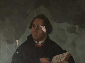 Video - Rettung des Martin-Luther-Gemäldes  Kirche Erda. 120 J. hing es dort!